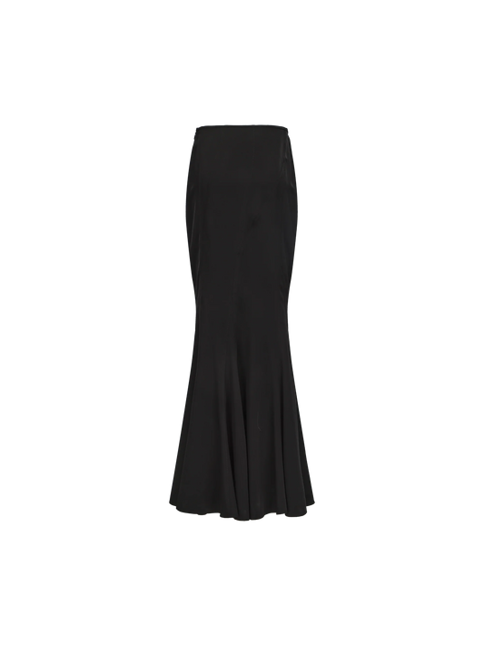 Black Panel Mermaid Skirt