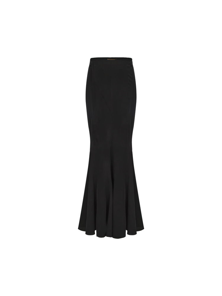 Black Panel Mermaid Skirt