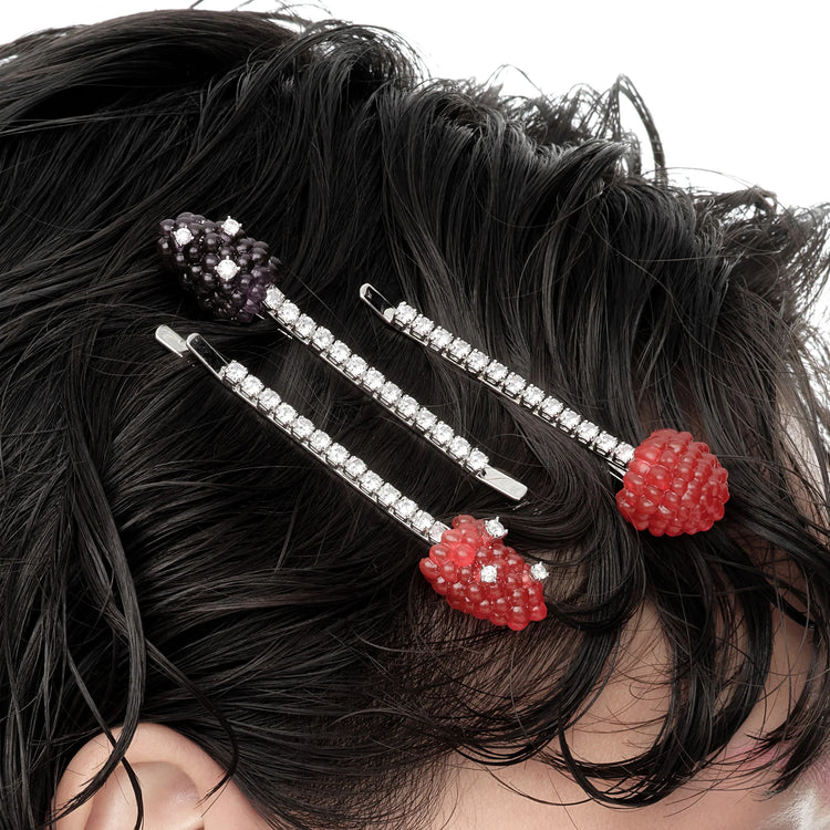Paradise / Berry Hair Clip