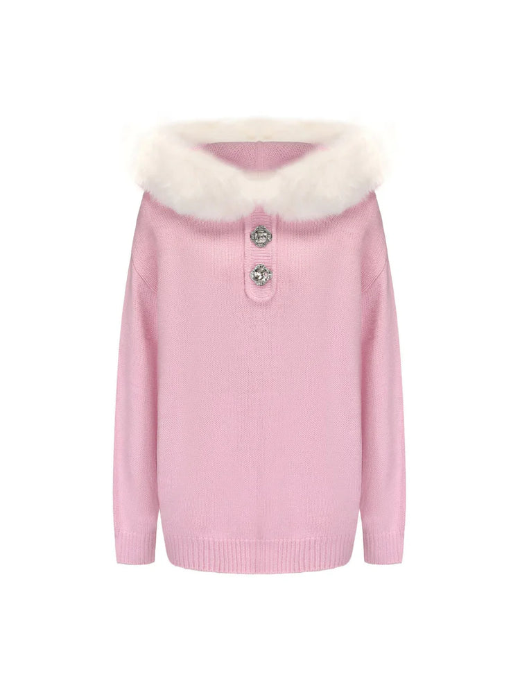 Ava Fur Sweatshirt