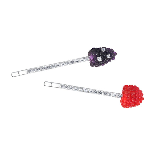 Paradise / Berry Hair Clip