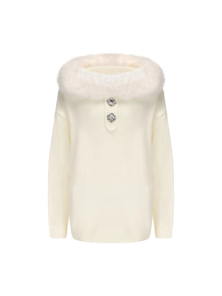 Ava Fur Sweatshirt
