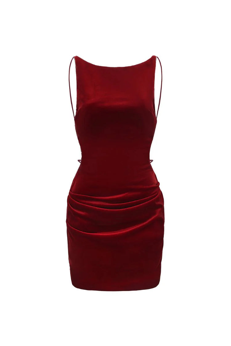 Lucia Velvet Dress