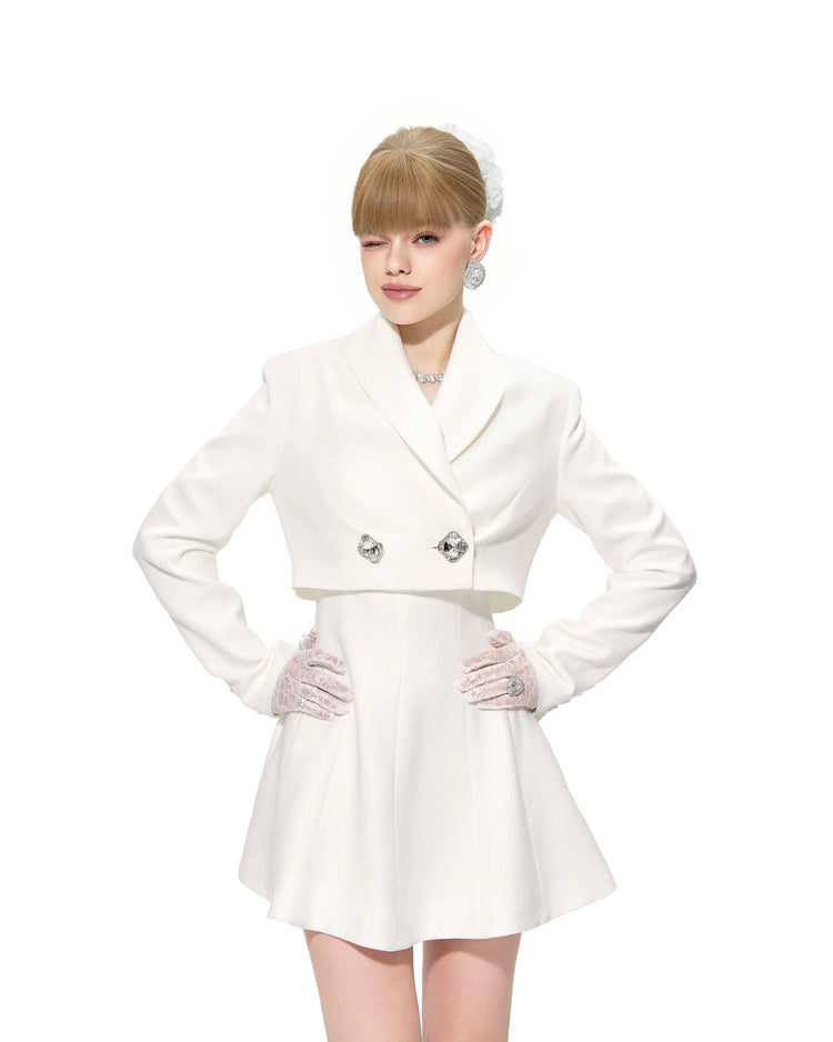 Veronica Crop Blazer