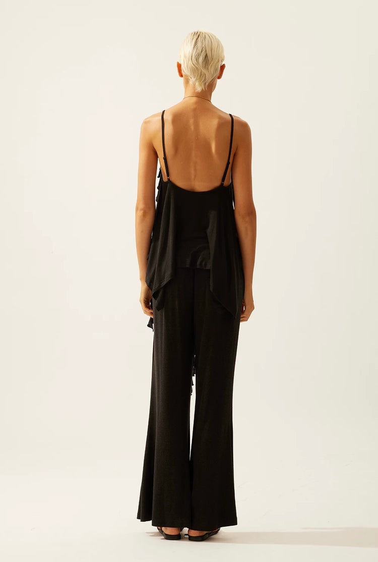 Soft Drape Slight-flare Yoga Pants