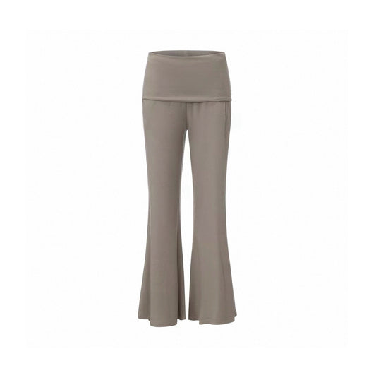 Soft Drape Slight-flare Yoga Pants