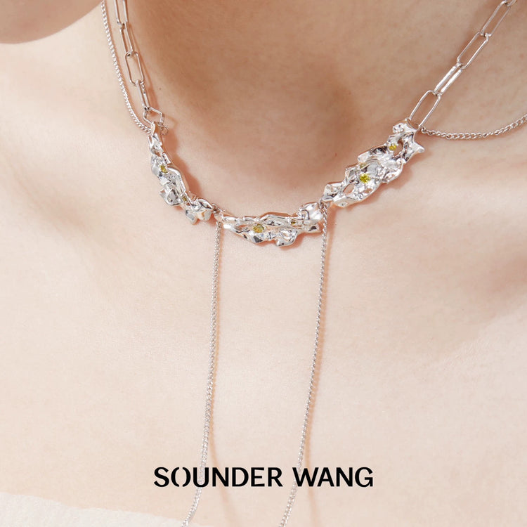 Butterfly - Tassel Drop Necklace