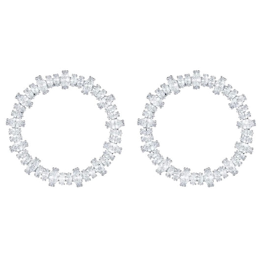 Innocent Yet Mischievous Round Earrings