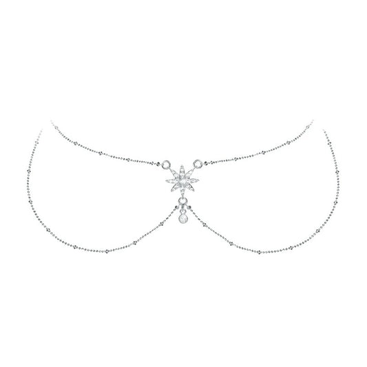 Sun Star Radiance Double Layer Necklace