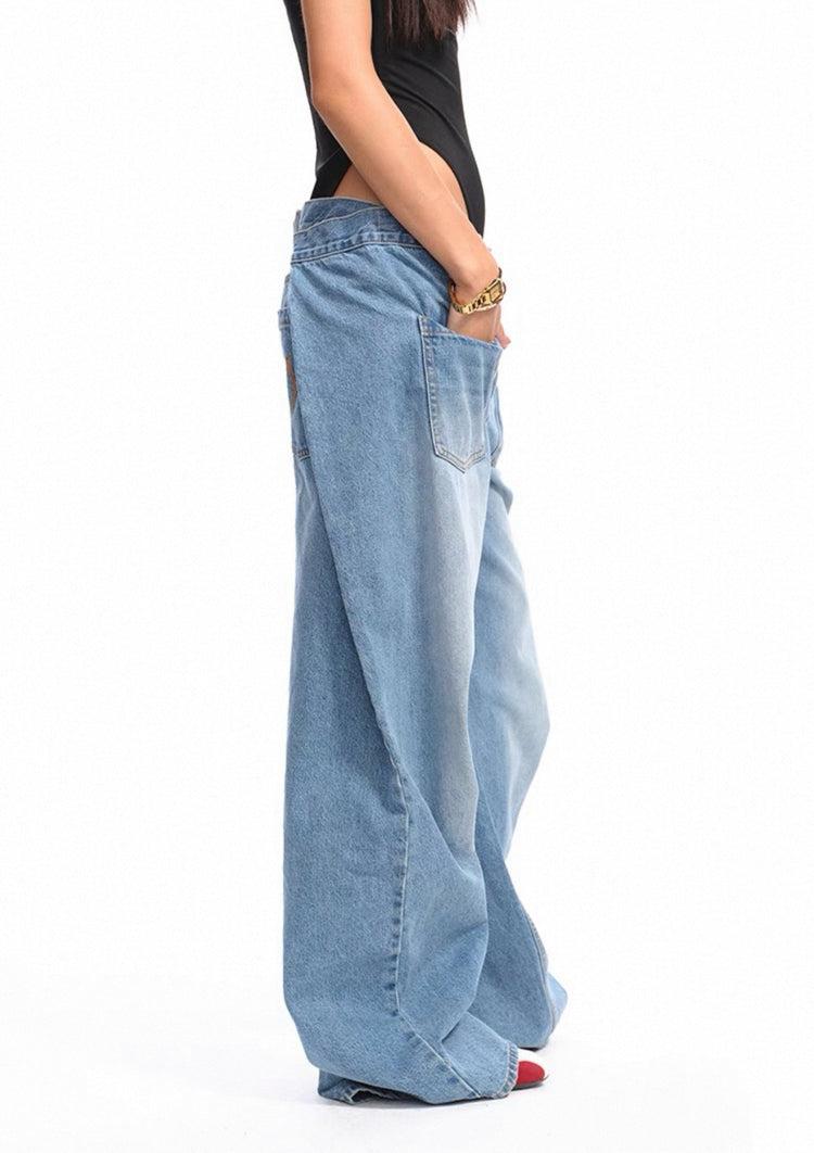 Ceramic Burlap Jeans