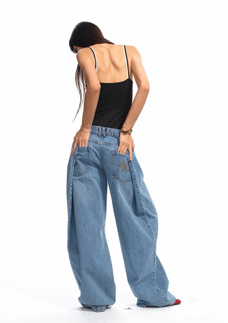 Ceramic Burlap Jeans