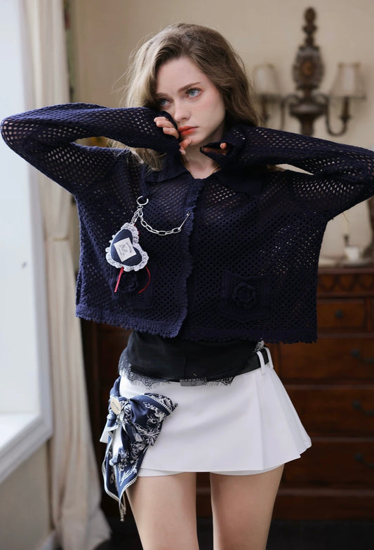 Bow-Knot Silk Scarf Skirt