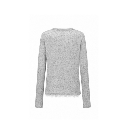 Black Cherry Long-sleeve Two-piece T-shirt