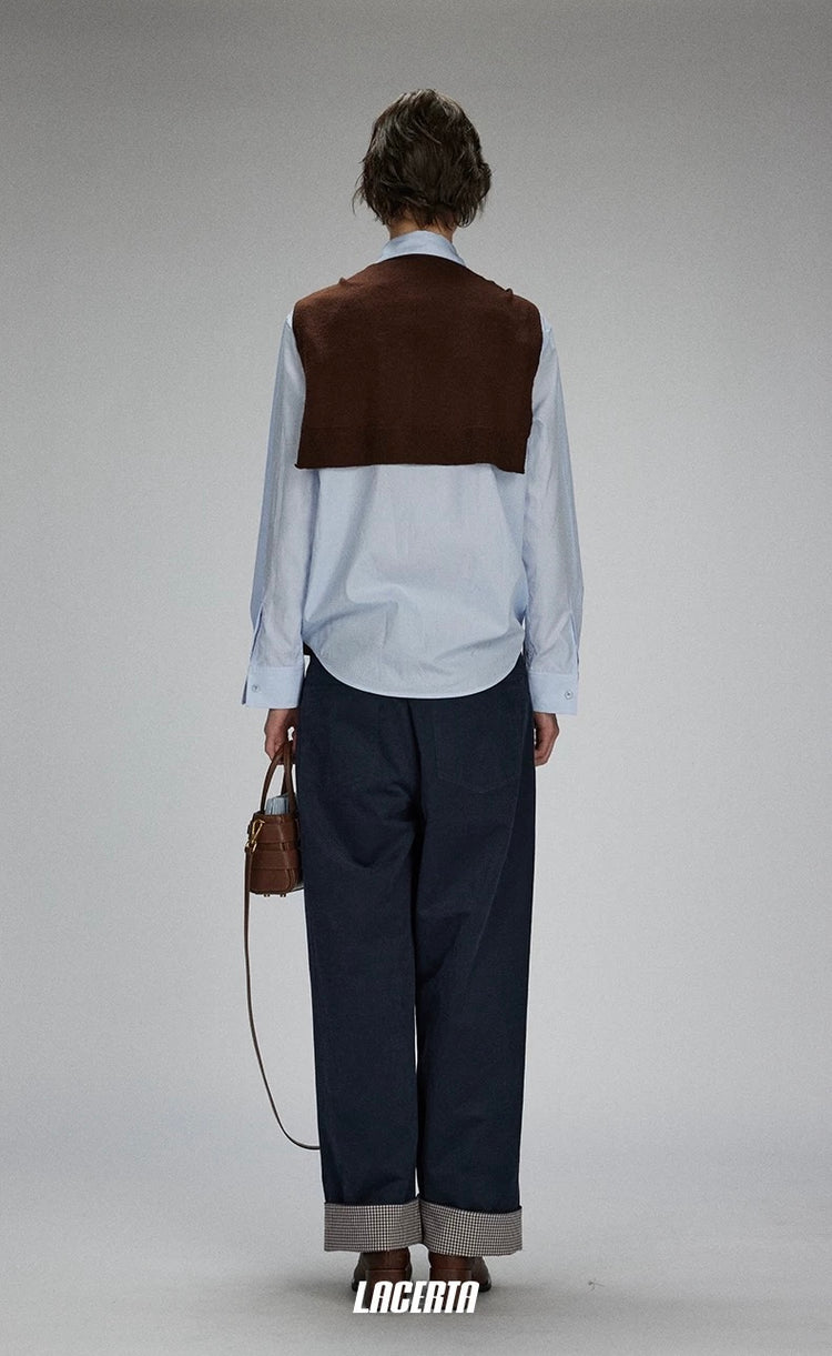 Shawl-collar Shirt