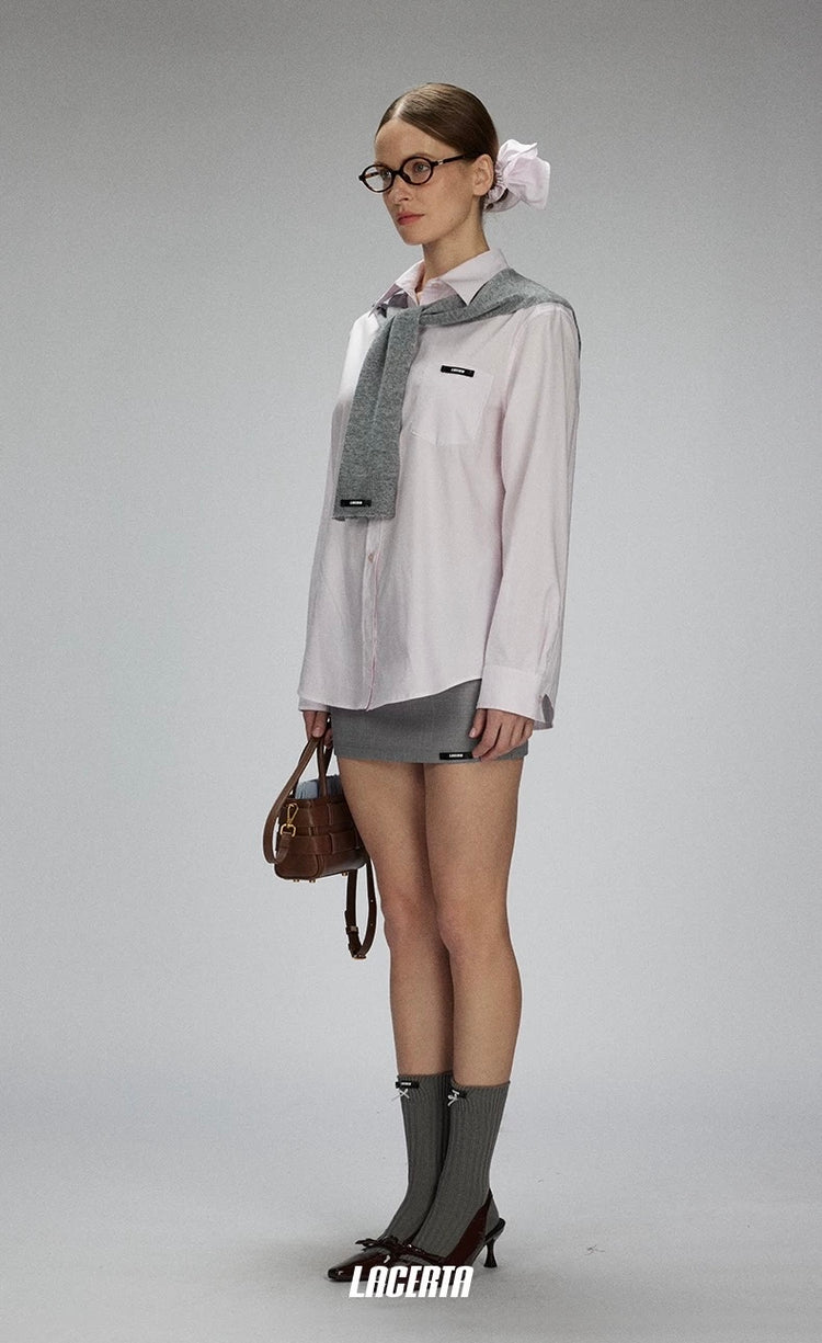 Shawl-collar Shirt
