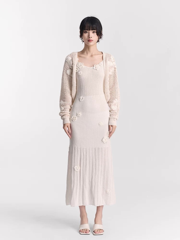 Crochet Knit Dress
