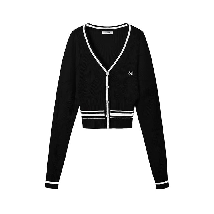 Newport Color-block Knit Cardigan