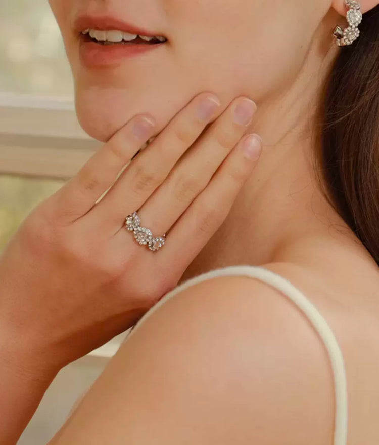 Lace Heart Shaped Ring