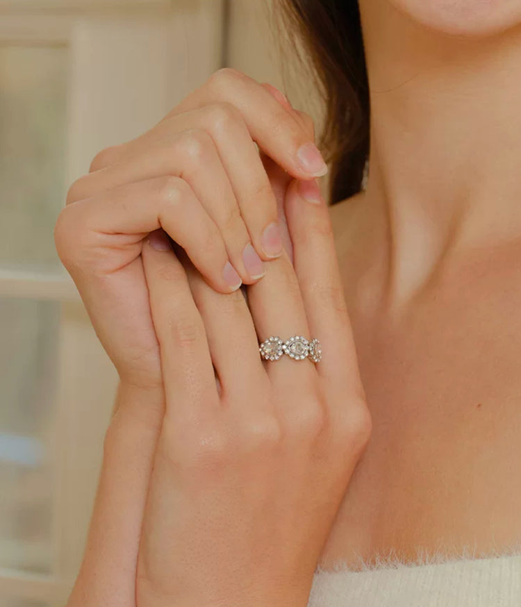 Lace Heart Shaped Ring
