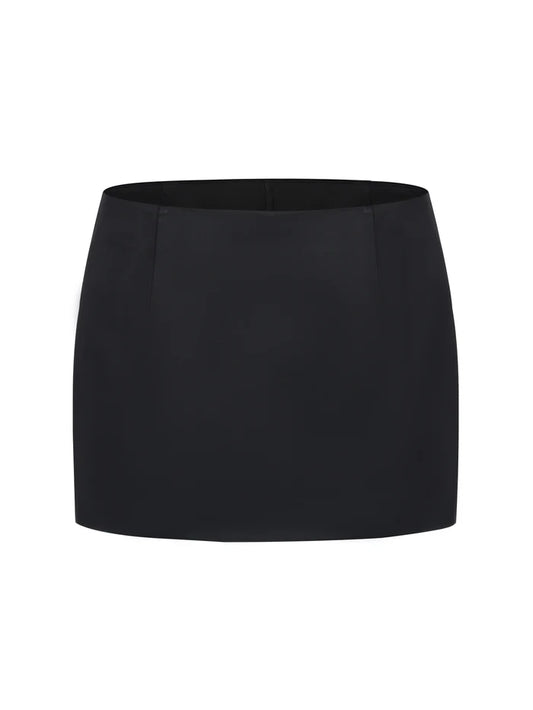 Ayla Satin Mini Skirt