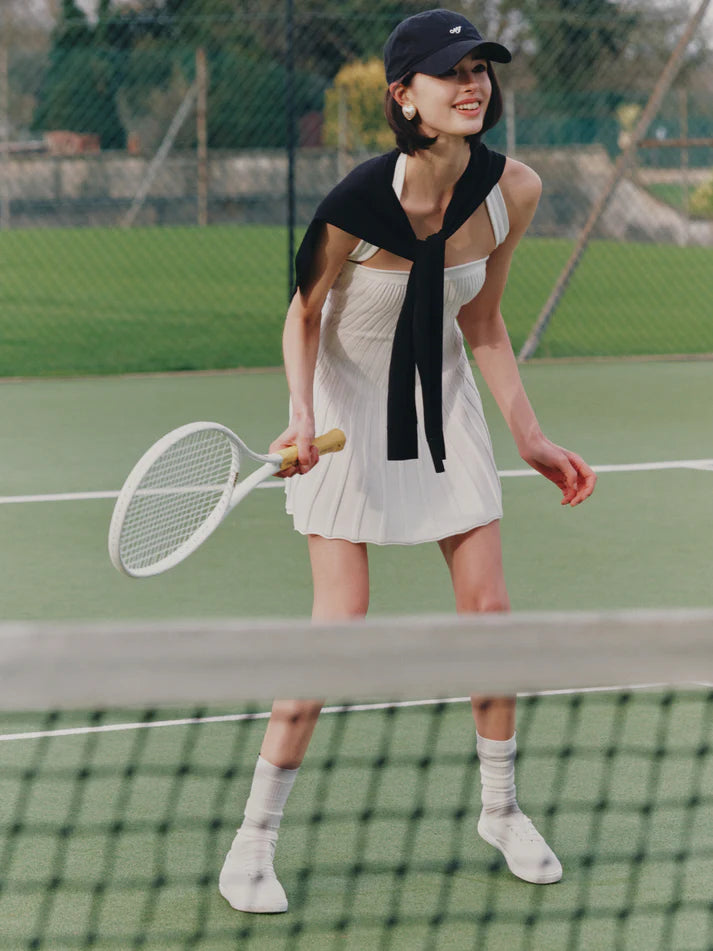 Ava Minimal Pink Knit Shawl