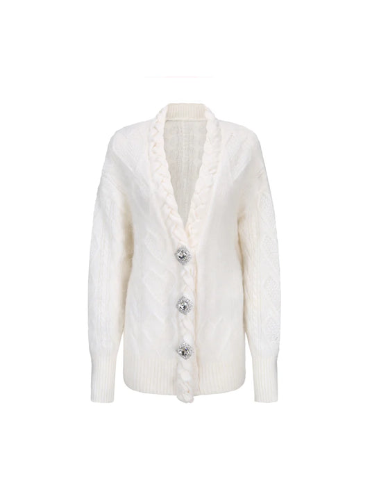 Lexi Knit Diamond Cardigan