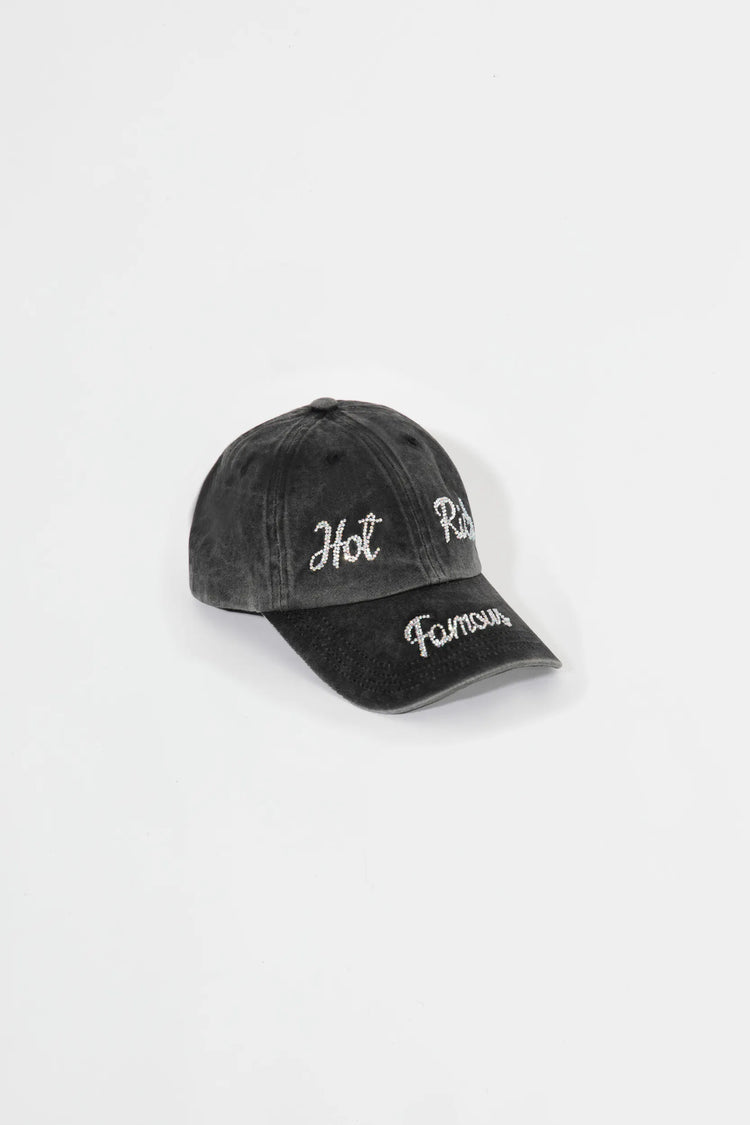 Cap hot rich famous stonewash