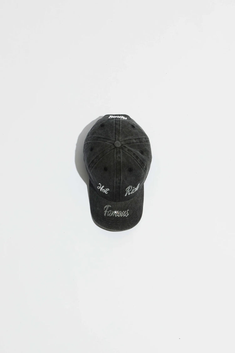 Cap hot rich famous stonewash