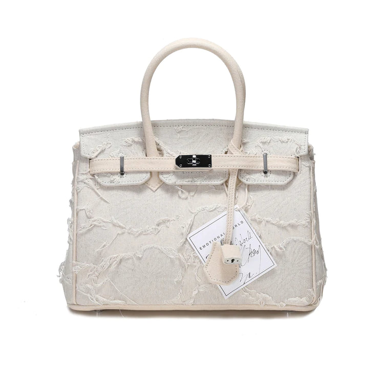 Vintage Travel Bag 30 (White)