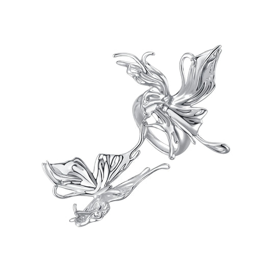 Shadow Liquefied Butterfly Ring