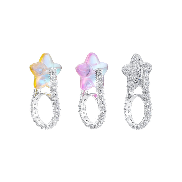 Paradise / Lucky Star Spin Ring