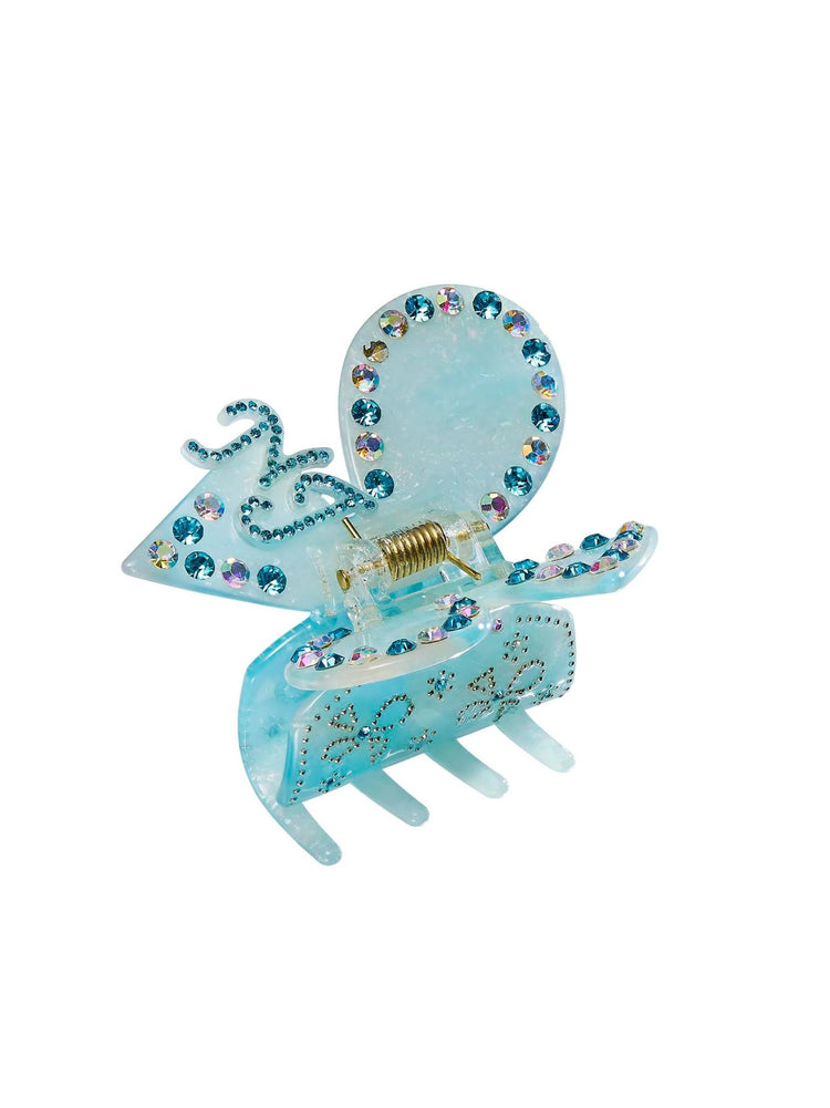 Chloe Crystal Butterfly Claw Clip