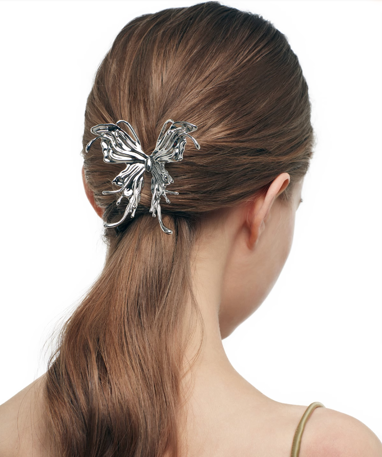 Liquefied Butterfly Hair Clip