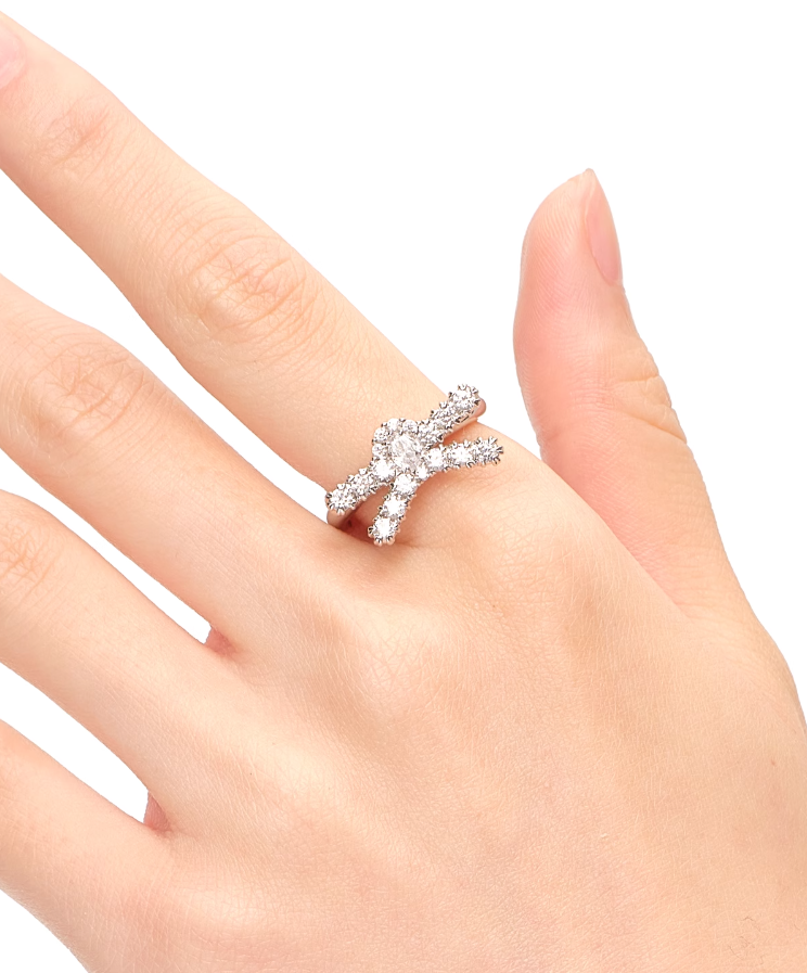 Minilist Butterfly Knot Ring