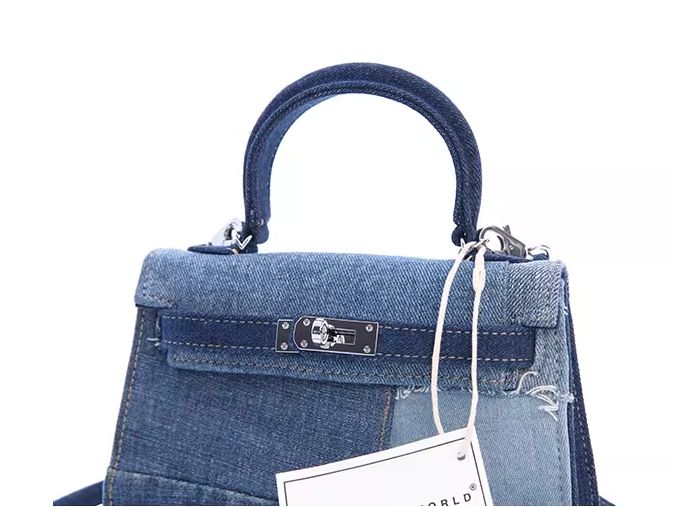 Vintage Shoulder Bag 19 (Denim)