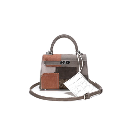 Vintage Shoulder Bag 19 (Brown)