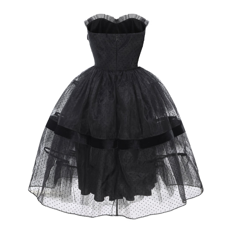 Twilight Black Tiered Dress