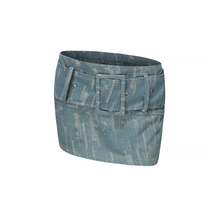 Claire Denim Mini Skirt