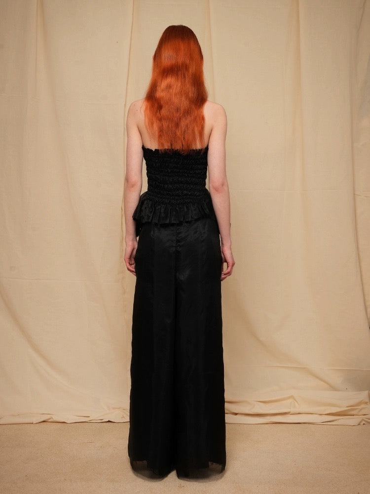 Double-layer Gaucho Pants