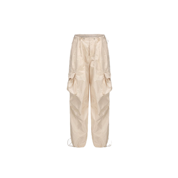 Parachute Drawstring Casual Trousers