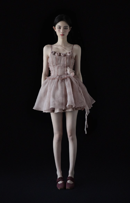 Peach Blossom Dress