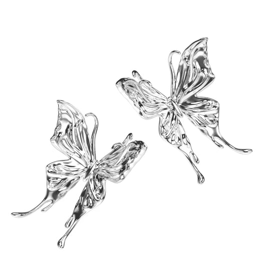 Liquid Butterfly Ear Clip