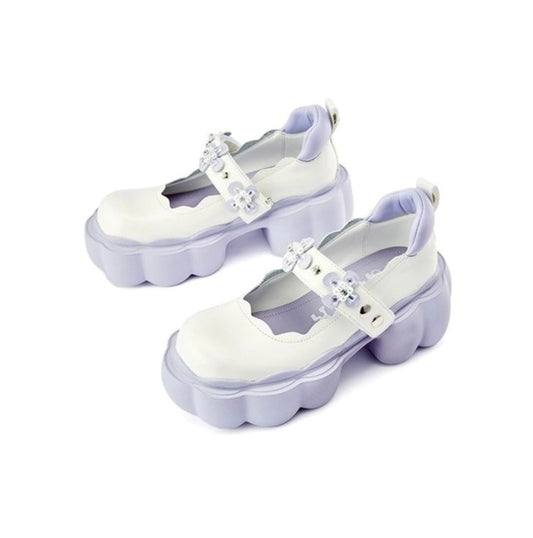 Cloud Mary Jane Flat Shoes