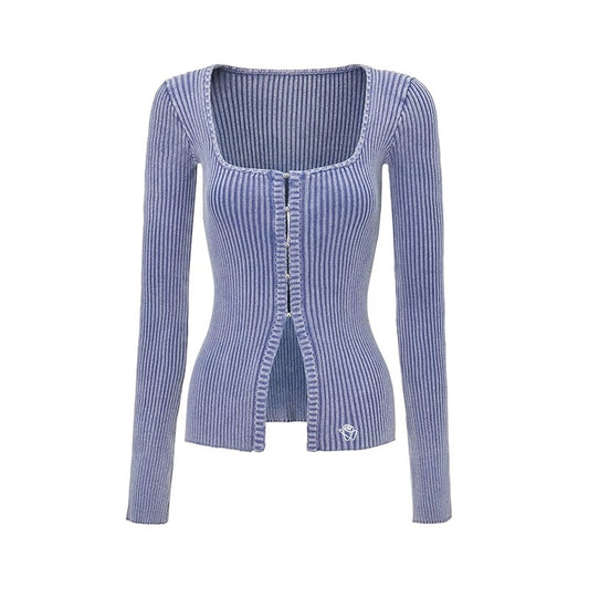 Instinctive Attraction - Stretch Knit Cardigan