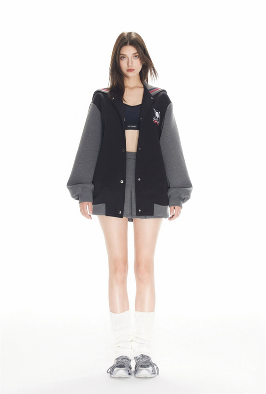 Air Layer Baseball Jacket