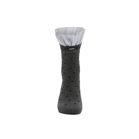 Polka Dot Plaid Patchwork Mid-Calf Socks