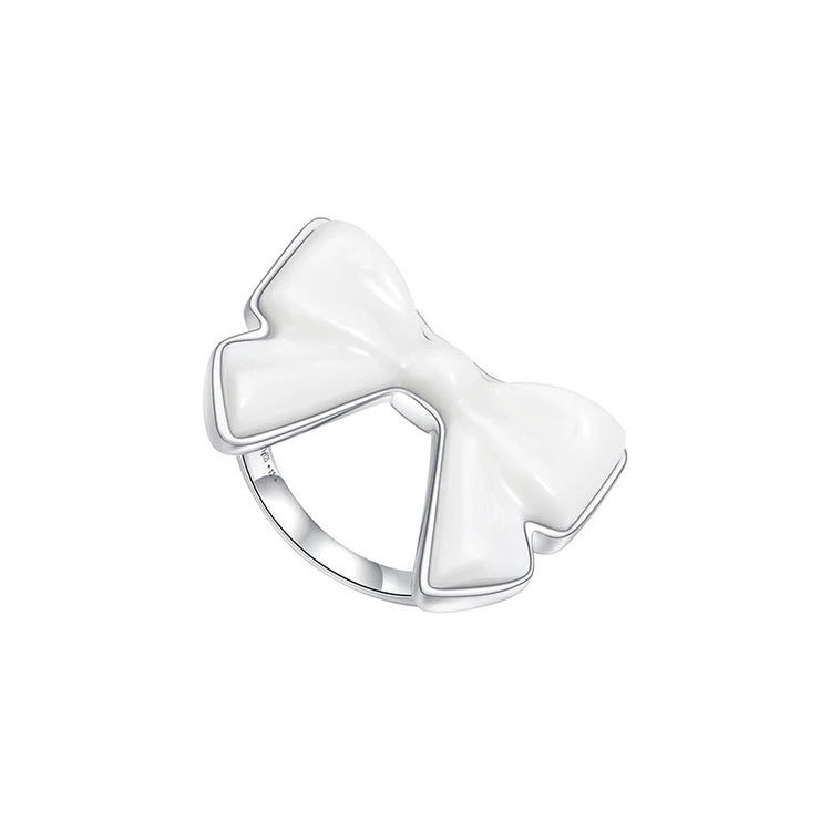 Ceramics Bowknot Ring