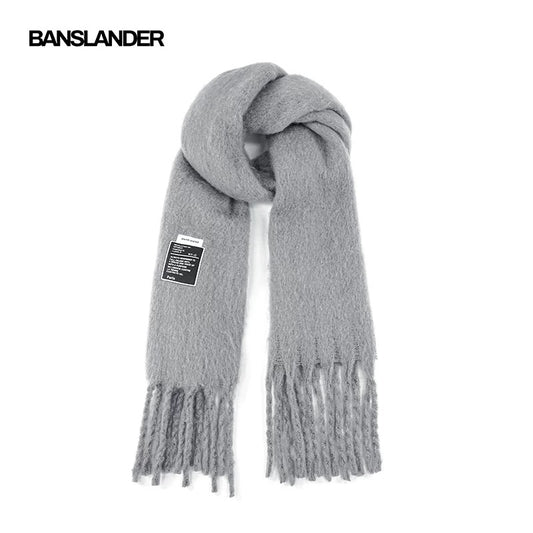 Mohair Fringe Scarf