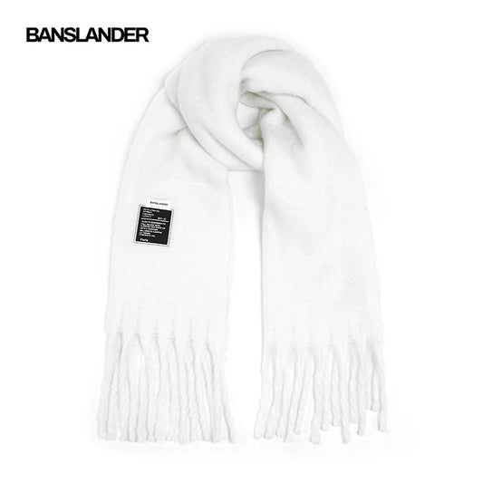 Mohair Fringe Scarf