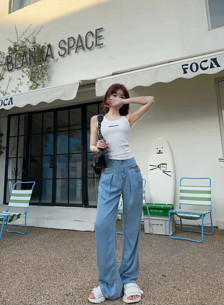 Letter Embroidery Camisole